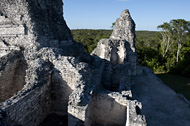 Photo tour of the Mayan Ruins at Xpuhil - yucatan mayan ruins,yucatan mayan temple,mayan temple pictures,mayan ruins photos
